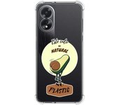 Tumundosmartphone Funda Silicona Antigolpes para Oppo A18 diseño Culo Natural Dibujos