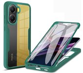 360 Full Body Screen Protector Transparent Case For  Mi POCO X7 X6 Pro X3 NFC Shockproof Phone Cover For POCO F6 F5 Pro C65