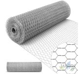 Suinga Malla Metálica Hexagonal 25mm para Cercado Agrícola 1x50m