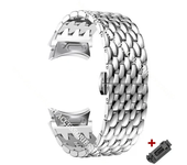 Metal Stainless Steel Band for Samsung Galaxy Watch FE 7 4 5 6 40mm 44 Classic 43mm 47 42 46mm 5pro 45mm No Gaps Quick Fit Strap