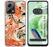 Funda Silicona para Xiaomi Redmi Note 12 5G diseño Mármol 12 Dibujos