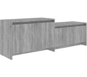 vidaXL Mueble para TV madera contrachapada 146,5x35x50 cm, Mueble de Salon, Mueble TV, Mueble TV salon, Mesa de TV, Mueble tele
