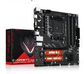 MACHINIST B450M-AM4-K ADM Motherboard Supports AM4 Series (Ryzen 1-5 CPU) DDR4 RAM Dual NVME M.2 With HDMI Interface VGA DP