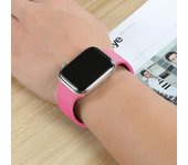 Silicone Strap For Apple Watch band 45mm 41mm44mm40mm49mm42mm38mm Sport bracelet correa iwatch Series Ultra S9 8 7 se 6 5 4 3 2