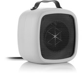 InnovaGoods - Mini Calefactor Eléctrico Portátil Bliwarm, Calentamiento Rápido 3s, Diseño Compacto y Ligero, Ahorro de Energía, Ideal para Espacios Pequeños, Gris Negro