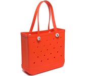EVA Waterproof Summer Storage Basket Mini Kid Beach Bogg Bag Women Shopping Bag Picnic Rubber Jelly Tote Bogg Bag Kid Purses