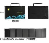 Foldable Solar Panel Charge 12v Portable Folding Mobile Phone Usb Charging Panels Outdoor Power Bank 5v 100w Travel Charger Home