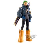 Figura banpresto: one piece dxf grand line series egghead roronoa zoro