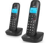 Teléfono Inalámbrico SPC Air Pro Duo 7302N/ Pack DUO/ Negro