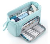 Kawaii Pencil Case Large Capacity Cosmetic Bag Cute Pouch Box Back to School Pen Bag Supplies Korean Stationery