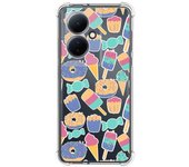 Funda Silicona Antigolpes para Vivo V29 Lite 5G diseño Dulces 02 Dibujos