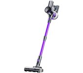 SmartAI P40 Aspiradora Escoba sin Cable, 33000Pa Aspirador Inalámbrico, 1.3L 8 en 1 con 2 Pantalla Táctil, para Hogar Suelos Alfombras Pelo de Mascotas Sofá Coches