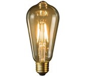 Bombilla muvit io filamentos vintage edison e27 5w