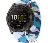 Sports Nylon Band For Garmin Instinct 2X Strap Quick Fit 22 26mm Straps Fenix E 8 7 7X Forerunner 965 955 Solar S70 S62 Bracelet