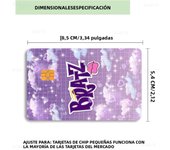 Bratz Doll Credit Card Skin Stickers No Adhesive Residue Water Proof For VISA Credit Card Subway Access Card