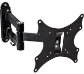 Tectake - Soporte de pared para pantallas de 17-37″ (43-94 cm)  Inclinable y orientable  Distancia a la pared de 7,3 a 36,6 cm  Gran estabilidad hasta 50 kg  Indicado para Modelos VESA: 75 x 75, 100 x 100, 200 x 200mm