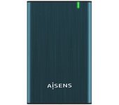 Caja Externa para Disco Duro de 2.5" Aisens ASE-2525PB/ USB 3.0/ Sin tornillos