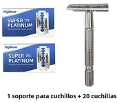 Classic Razor Handle Razor Holder Men 'S Shaving Face Razor Blades Shaving Machin Safety Stainless Steel For Men Barber Straight