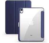 For iPad Case 10th 9 Gen Acrylic Clear Back Stand Cover For iPad 10 9 8 10.2 9.7 Pro 10.5 Air 11 5 Mini 7 6 Case with Pen Holder
