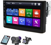 7“ Car Radio 1 Din MP5 Multimedia Player HD Touch Screen Universal Autoradio ISO Power Aux Input USB BT Mirror Link