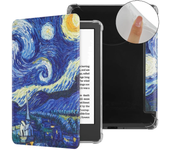 For Kindle Paperwhite 2024 7 Inch (12th Generation) Auto Wake/Sleep Colorsoft Case Shockproof Wear Resistant SA568B Shell TPU
