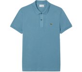 Polo Azul Lacoste Calcaire De Piqué De Corte Ajustado L.12.12