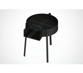Barbacoa de Carbón Circular: Ideal para Reuniones al Aire Libre