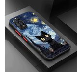Starry Sky CatPhone Case for Xiaomi Redmi Note 7 8T 8 Pro 9S 9 Pro 10 Pro 10S 11(11S) 11ProPlus5G 12 Pro 4G 12 12S Cover