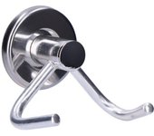 EDM Percha Doble Cromada de Acero Inoxidable - Accesorios de Baño EDM - 01372 Accesorios de baño Accesorios y Complementos de Baño Portarollos WC