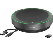 Altavoz Jabra Speak2 75 MS (USB-A+USB-C con cable, adaptador Bluetooth USB-A)