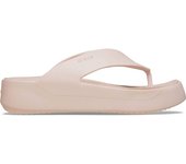 Crocs Gateway Platform Flip Chancla Mujer rosa
