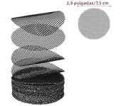 Pot Hole Mesh Pad Mat Grid Round Drainage Hole Screen for Pot Bottom Prevent Soil Loss Anti Bonsai Flower Plant Gardening Tools