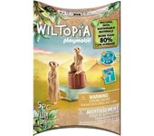 PLAYMOBIL Wiltopia suricatas que viven en una madriguera (71069)