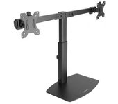Soporte para 2 Monitores TooQ DB1727TN-B/ hasta 6kg