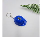 1pc Portable Mini LED Helmet Shape Beer Bottle Opener Kitchen Tool Accessories Keychain Pendant