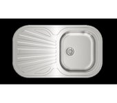 Teka Stylo 1C 1E Lavabo sobre-encimera Rectangular Acero inoxidable