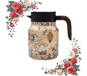 Termo de té Raidley Vintage Floral Pattern, infusor incorporado, acero inoxidable, 800 ml, estampado floral