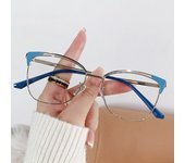 Trendy Office Anti Blue Light Glasses Women Fashion Retro Cat Eye Optical Eyeglasses Blue Rays Blocking Eye Protection Eyewear