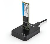 Qoltec 50314 estación de acoplamiento ssd m.2 sata ngff  usb 3.1