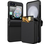 Deluxe Hinge Protection Matte Ultra-Thin Non-Slip Shockproof Case For Samsung Galaxy Z Flip 5 Compatible With Wireless Charger