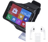 Reloj inteligente 4G con pantalla táctil de 2,88 pulgadas, memoria de 4+64GB, batería de 2300mAh, 2 cámaras y GPS, S999,Regalo BW87