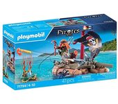 Playmobil - bote pirata con tesoro