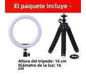 12 inch LED Ring light Photography Lighting Phone Ringlight With Tripod Stand USB Round Fill Lamp for Youtube TikTok Video Live