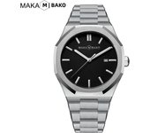 Original Top Brand Stainless Steel Men Wristwatch Classic Business Waterproof Man Black Clock Japan Movement Quartz Mens Watches