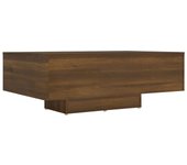 vidaXL Mesa de centro madera contrachapada 85x55x31 cm Blanco, Negro, Roble Sonoma Mesita de Salón o Comedor o Auxiliar Mesa de Café Meuble Salón
