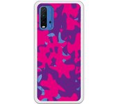 Funda compatible con Xiaomi Redmi 9T/Pocophone M3 - Militar Lila