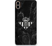 Funda original compatible con iPhone XS Max - Real Betis Balompié Escudo Marmol - TPU MATE