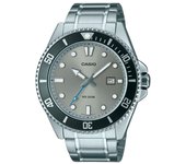 Reloj De Pulsera Casio Mdv-107d-8a Para Hombre Acero 200m