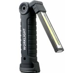 COB + LED Antorcha magnética recargable Lámpara de inspección flexible Luz DE TRABAJO