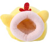 Lovely Small Pet Sleeping Nest Lovely Cotton Chicken Rabbit Mouse Shaped Yurt Hamster Hedgehog Portable Warm Cozy Bed Supplies